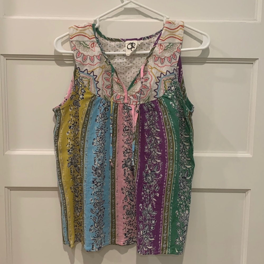 Anthropologie One September flowy tank top
